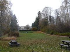 124-Rottneros Park Selma Lagerlof voor Landhuis Rottneros aan  Mellan Fryken