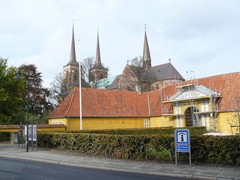 36-Roskilde Palaeet  nu museum en Bisshops residentie  en Domkirken