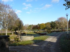 64-Kerkhof bij kerk dichtbij Saffle